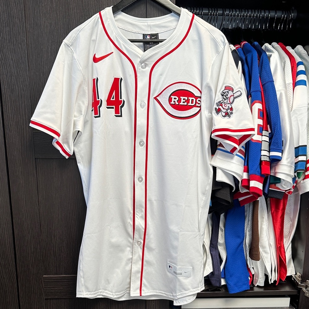 Elly De La Cruz Cincinnati Reds Nike Home Elite Jersey - White